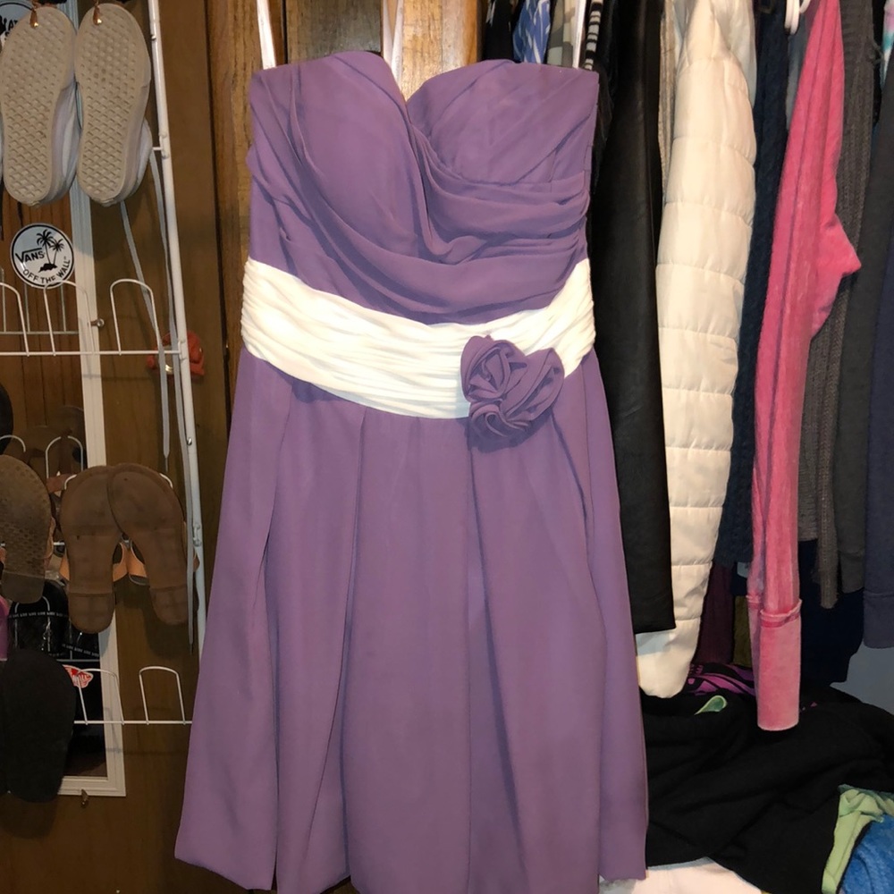 Purple prom/bridesmaid dress